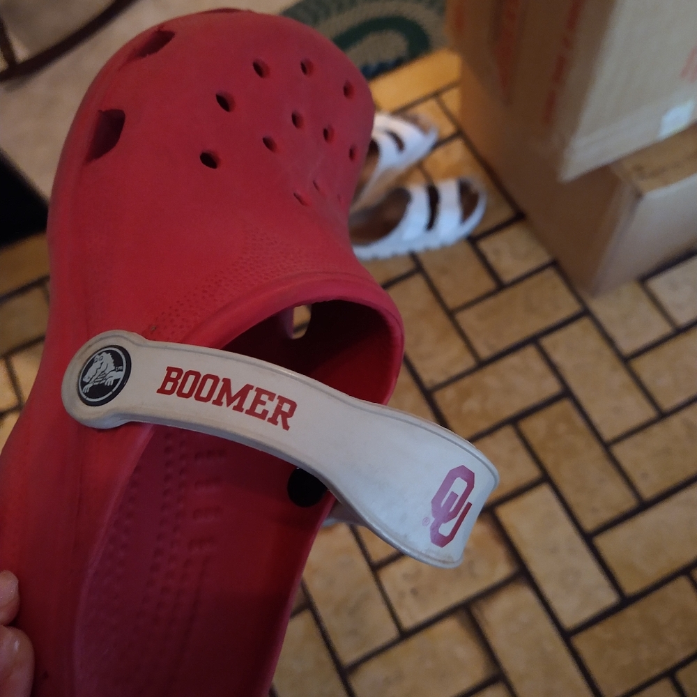 OU Boomer Sooner Crocs